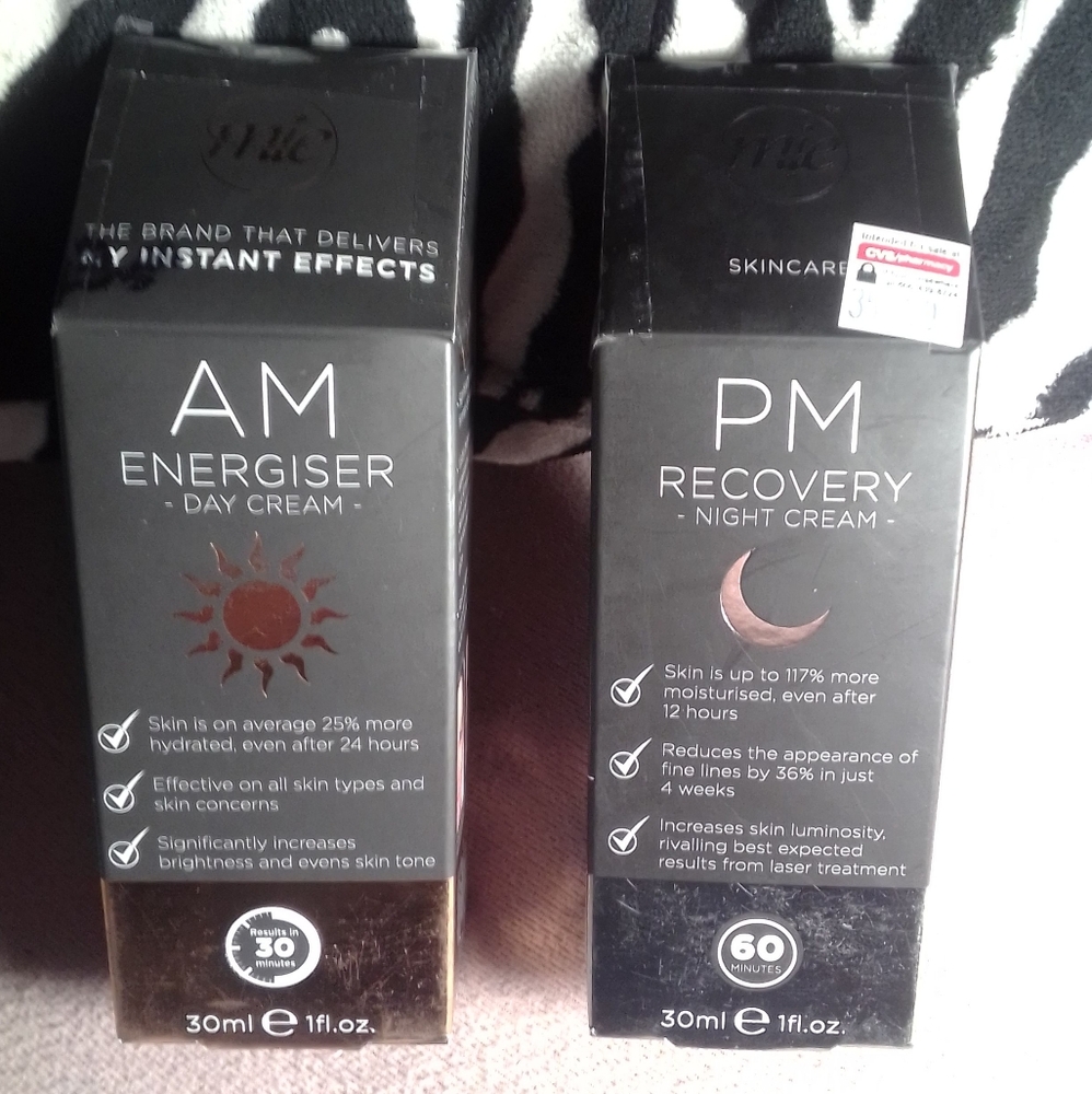 MIE-MY INSTANT EFFECTS SET-AM Energiser Day Cream/ PM Recovery Night Cream- NEW